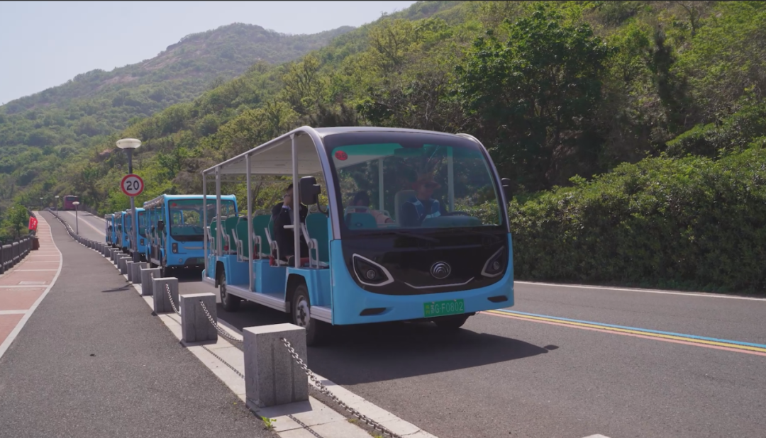 亿万先生MR观光车多次“结缘”连岛，助力景区高质量发展