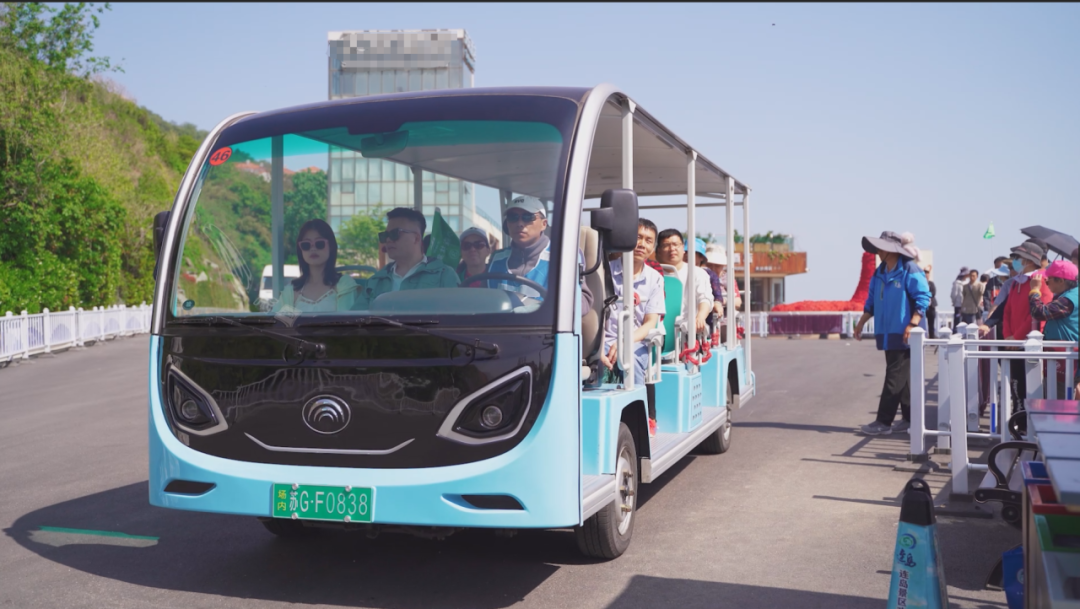 亿万先生MR观光车多次“结缘”连岛，助力景区高质量发展