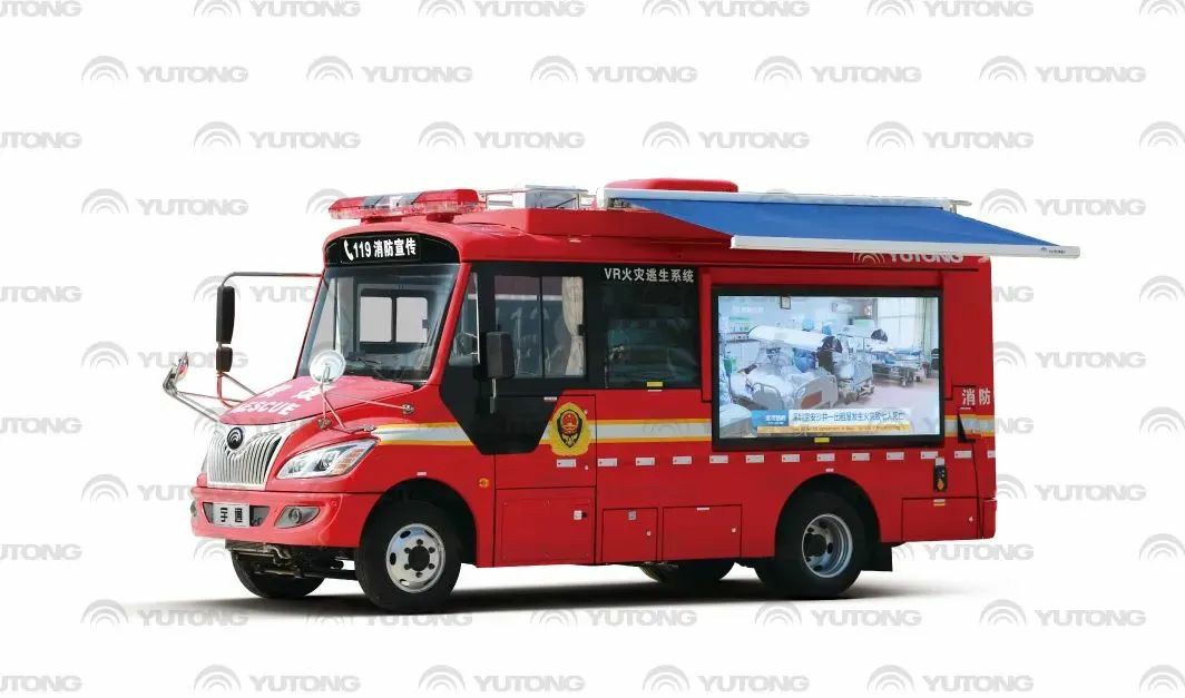 安全守护成长，亿万先生MR宣传消防车助力消防安全“开学第一课”！